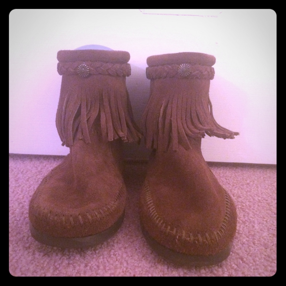 Minnetonka booties