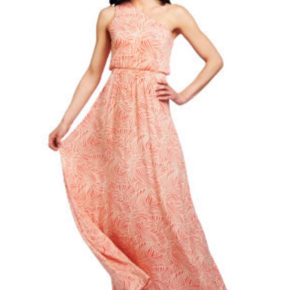 Rachel Pally One Shoulder Maxi Dress Sz S