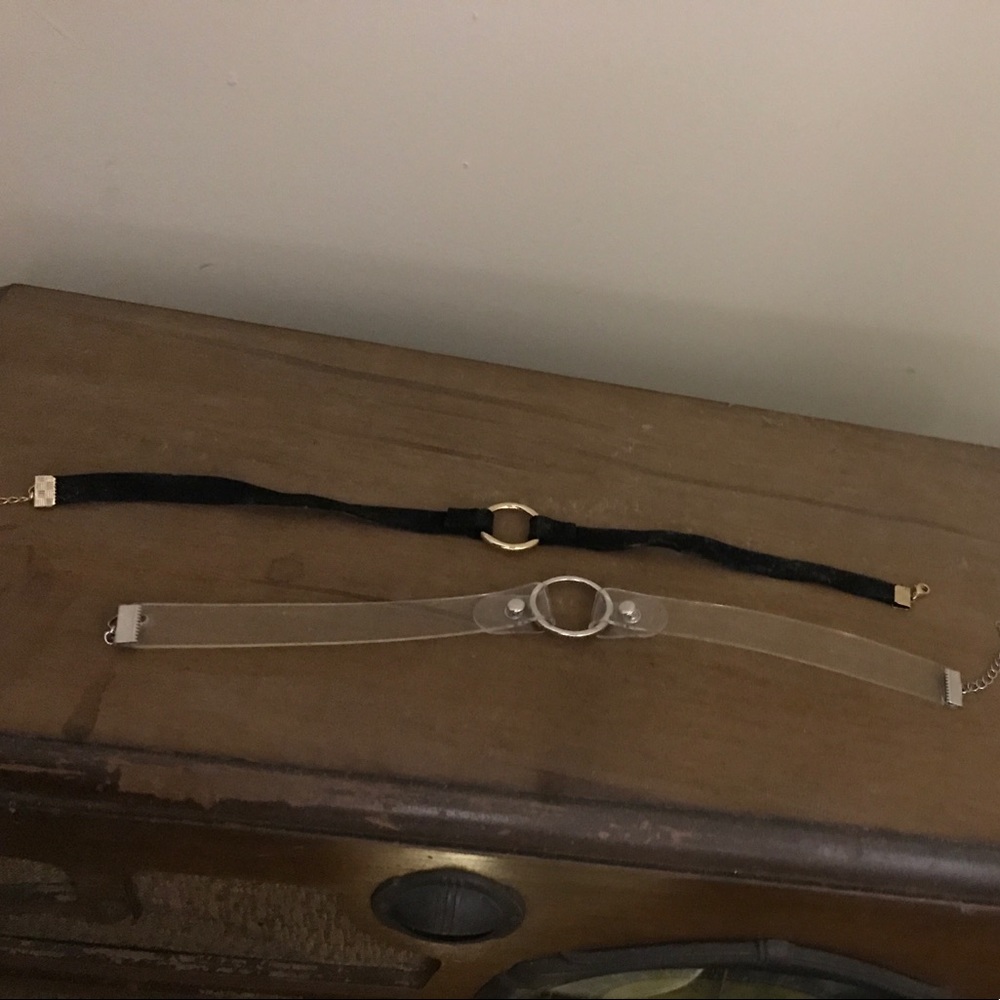 Lot of 2, collar chokers