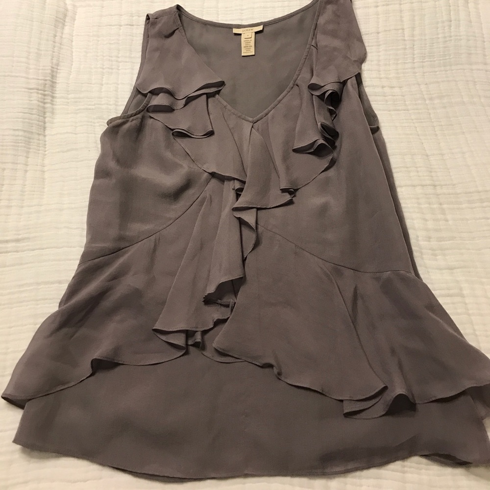 J.Crew lavender blouse