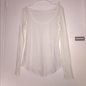 Lulu Lemon white long sleeve top
