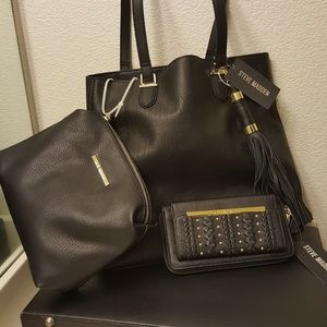 NEW Black Steve Madden Wallet