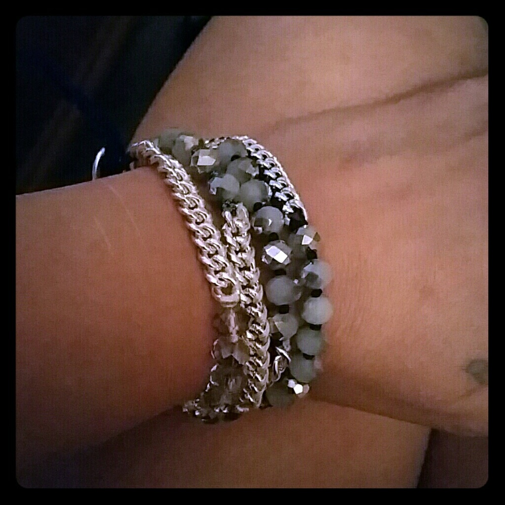C+I wrap around  bracelet