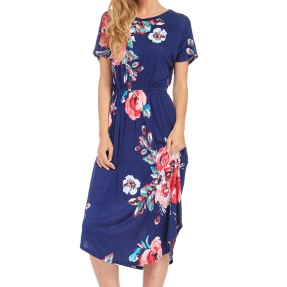 Floral midi dress - Picture 6 of 6