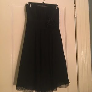 Formal bridesmaid dress. Strapless