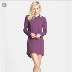 Tildon Scoop Back Hi/Low Shift Dress Sz Large