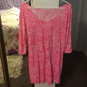 Lilly Pulitzer Eliza V neck Tshirt dress