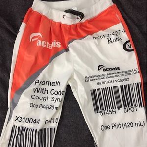 Actavis bottle shorts