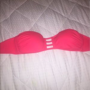 Victoria's Secret strapless cage bathing suit top