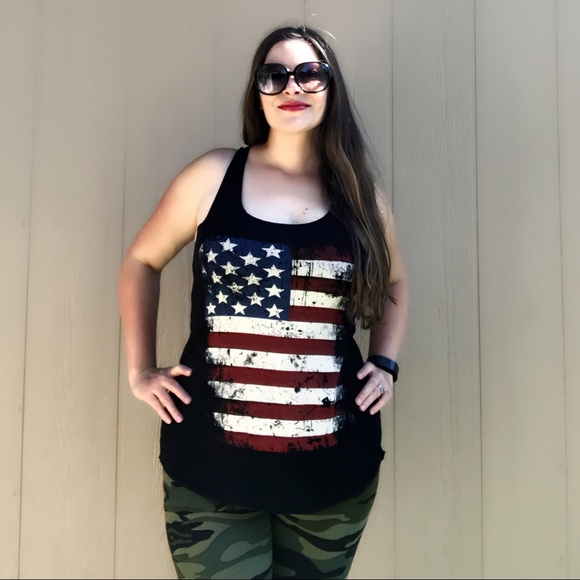 4th of July American Flag Tank - Picture 3 of 7