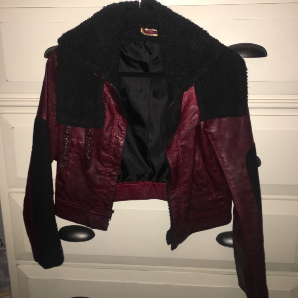 Leather jacket