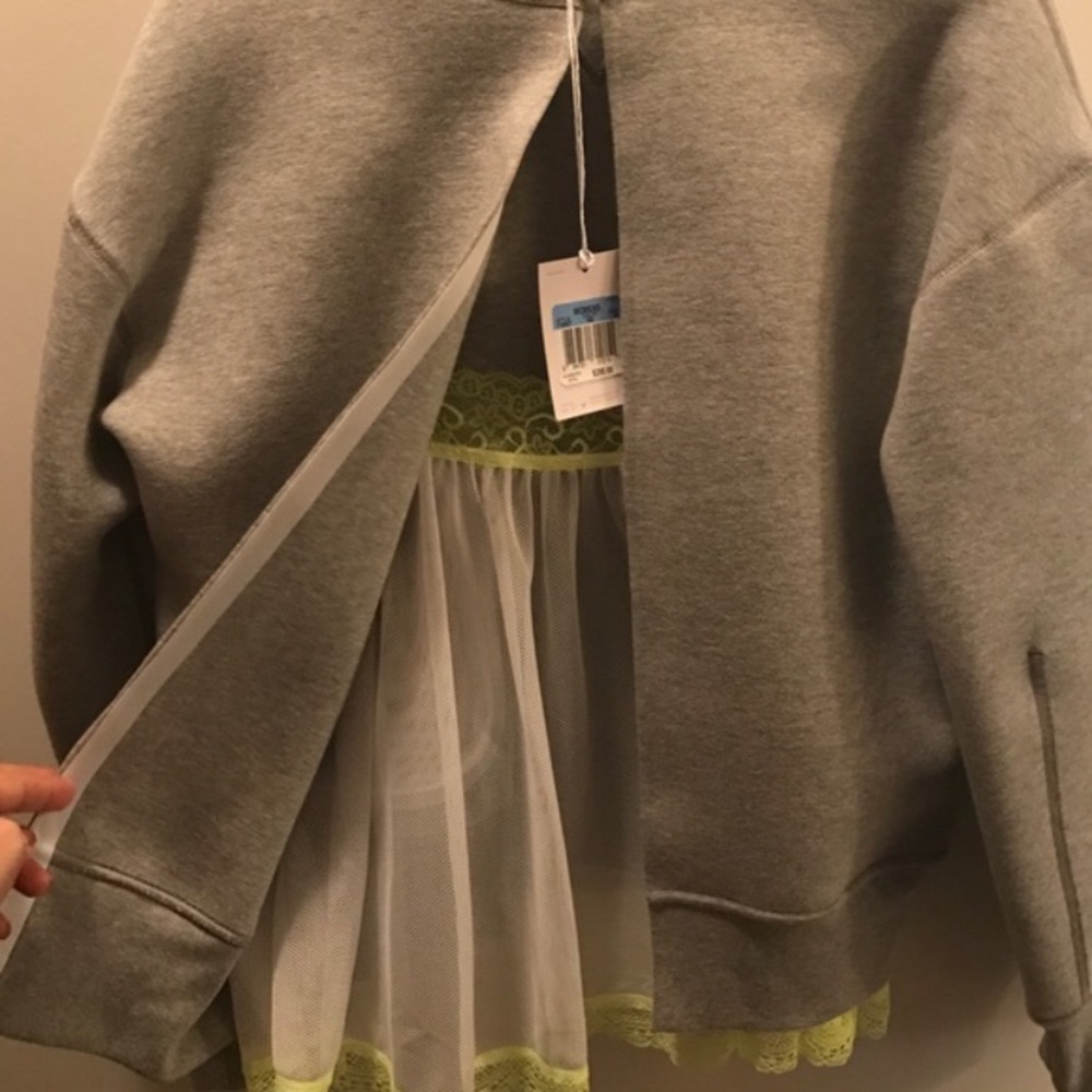 Women's NikeLab xSacai Tech crew Fleece Sweatshirt