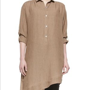 Neiman Marcus Exclusive assymetrical tunic