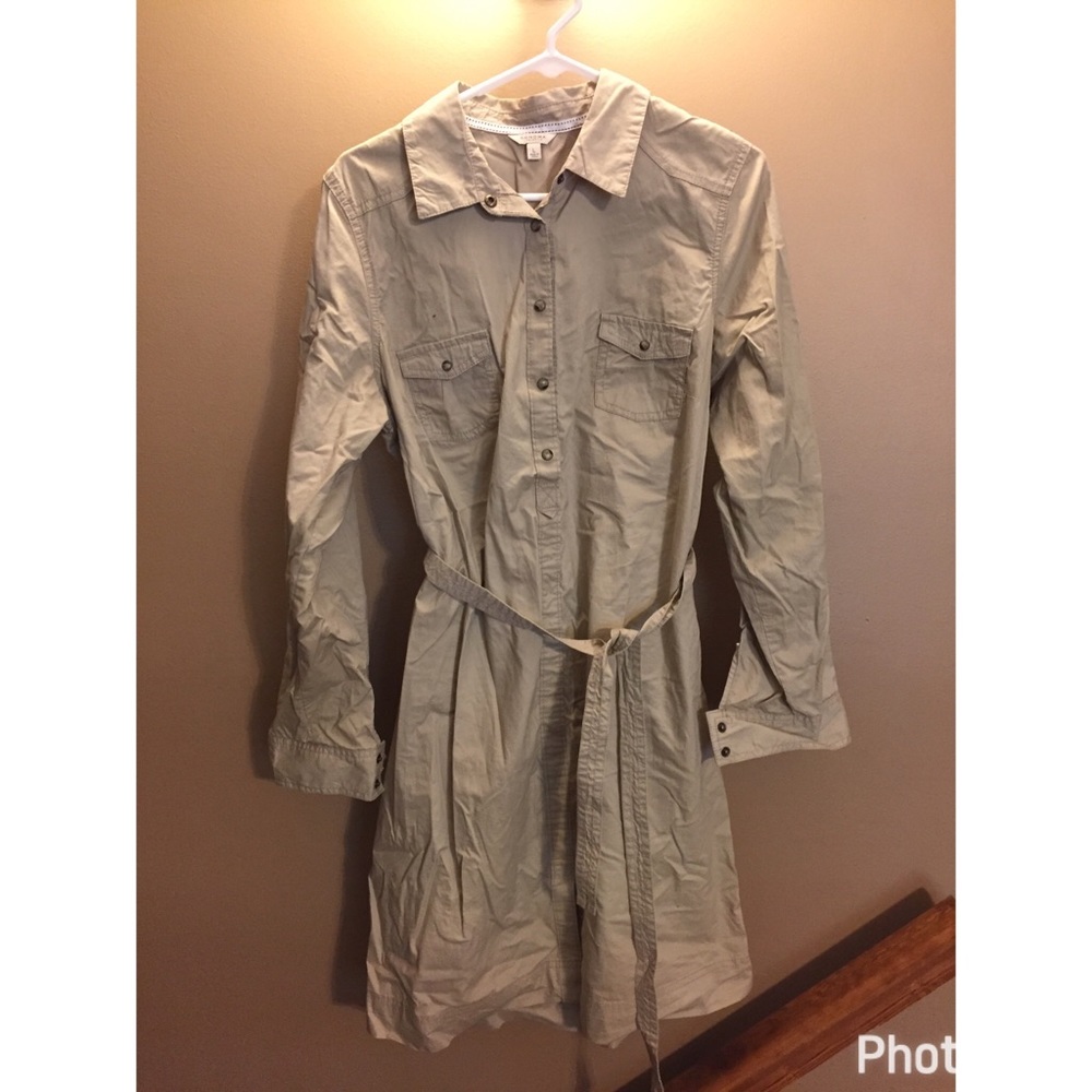 Sonoma Belted Shirt Dress