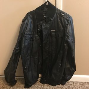 Leather Rocawear jacket