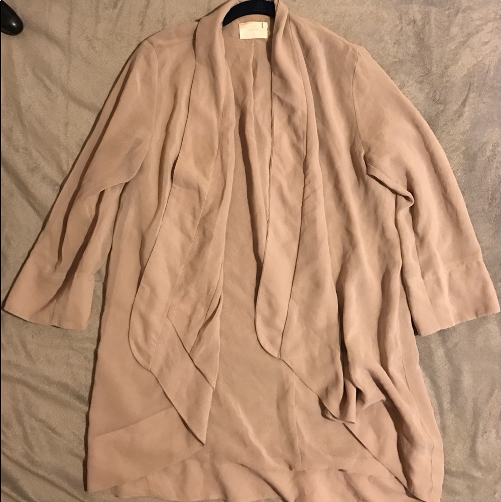 Lush nude kimono