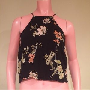 Brandy Melville Floral Tank
