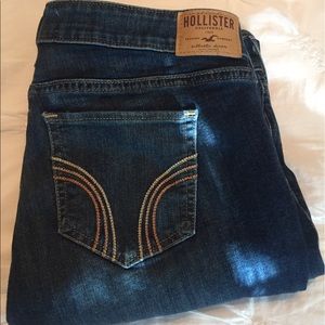 Hollister bootcut jeans for junior size 15