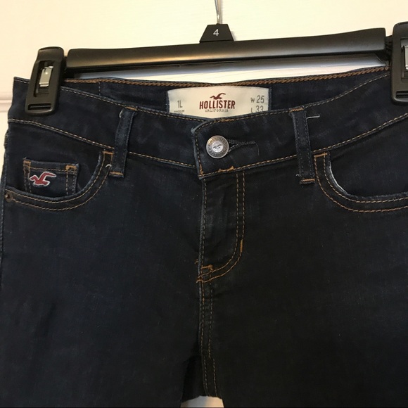 Hollister Dark Wash Jeggings - Picture 4 of 5