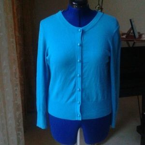 Banana Republic Turquoise Cardigan