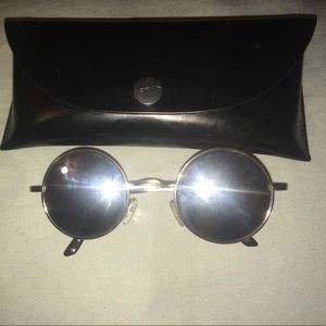 Retro Round Polarized Sunglasses