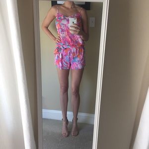 Lilly Pulitzer Deanna Tank Top Romper