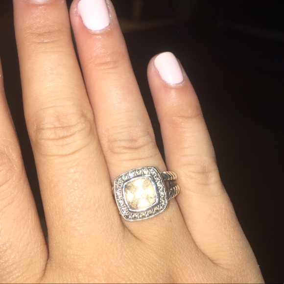 David yurman ring-facted morganite - Picture 2 of 2