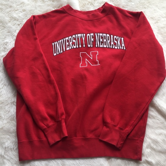 Vintage Other - 🚨FIRM 90s VINTAGE University of Nebraska Crewneck