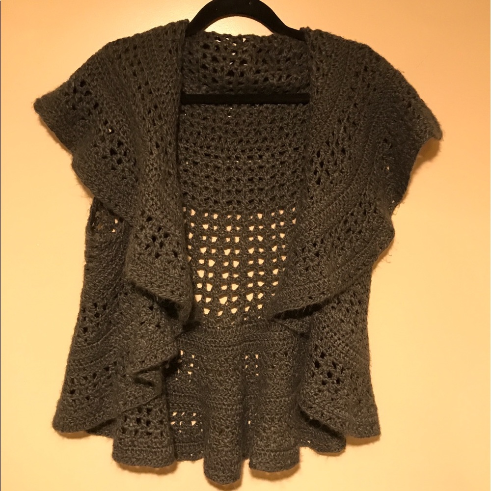 Cape style sweater
