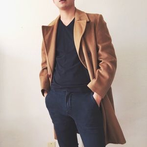 Camel Coat (Vintage Overcoat)