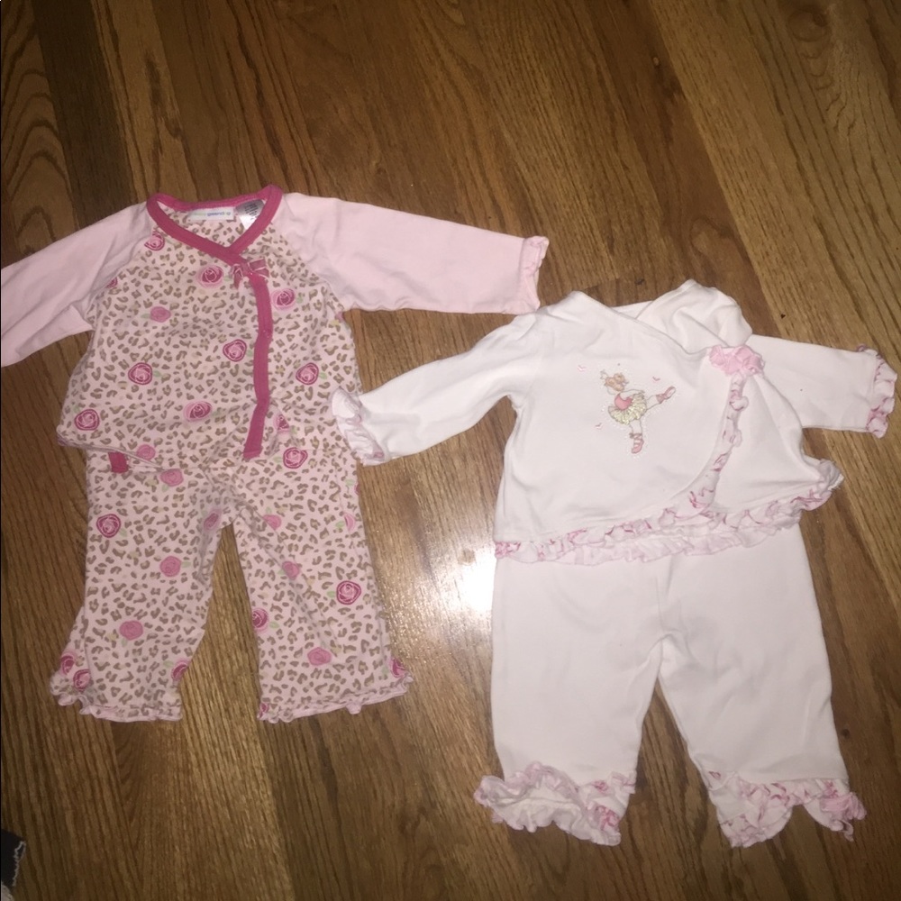 2 piece 6-9 month girls outfit