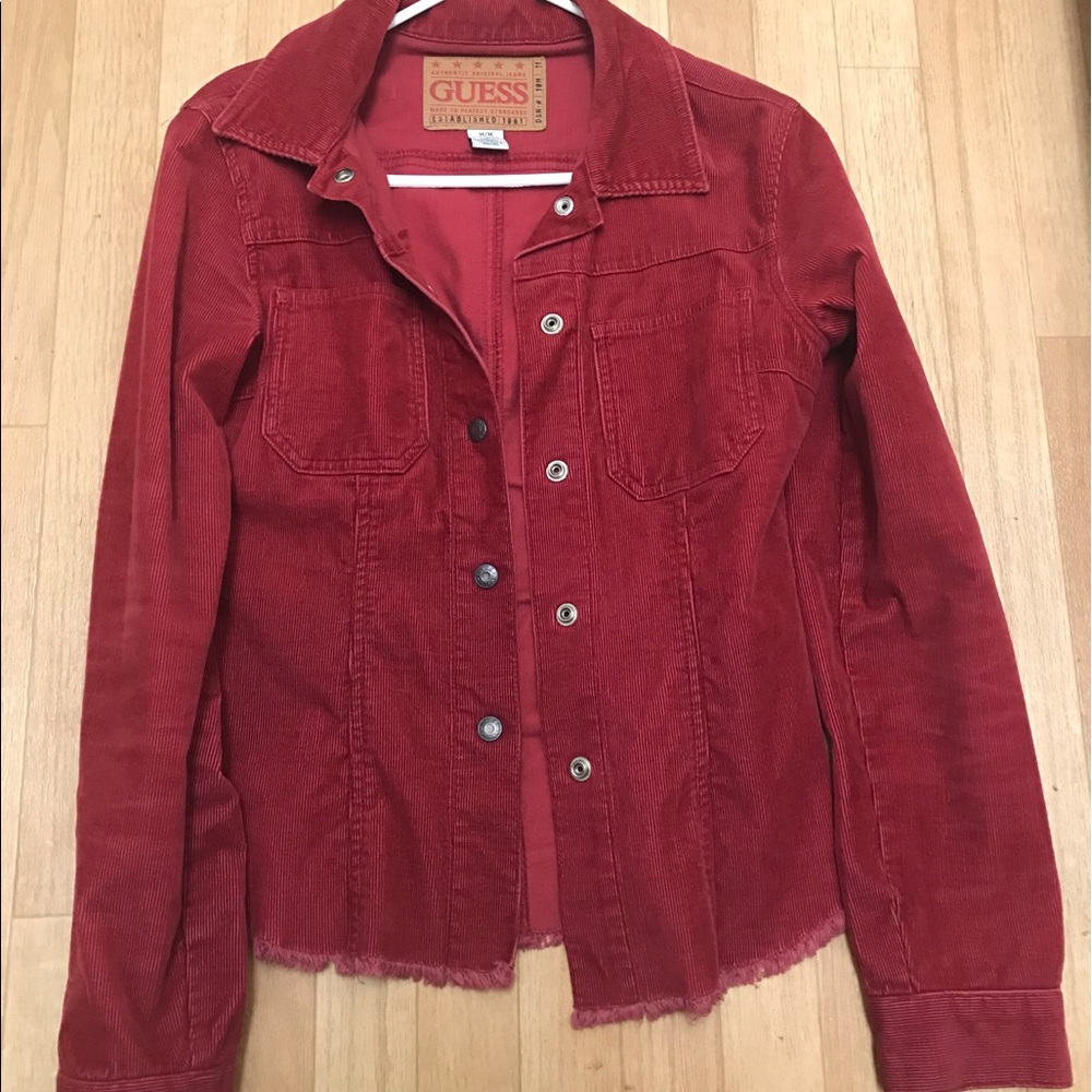 Burgundy Jacket