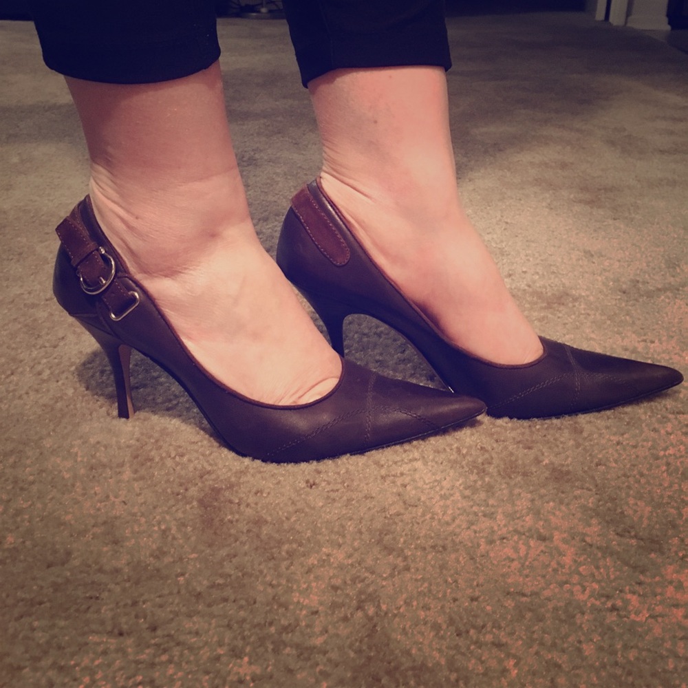 Boutique 9 classic leather pumps