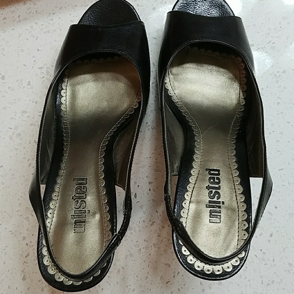 Unlisted. Black Platform Heel - Picture 6 of 7