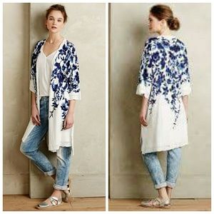 Knitted and Knotted Hanging Vines Cardigan Medium