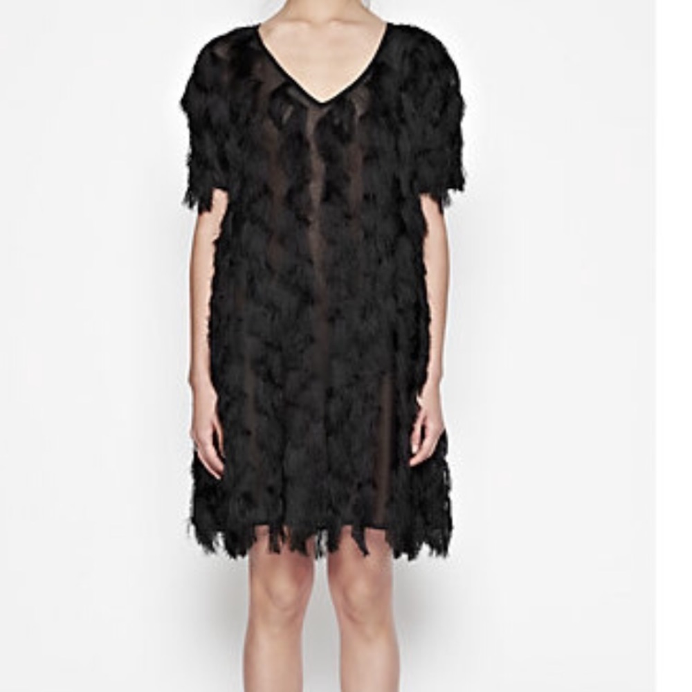 French Connection tassel dress