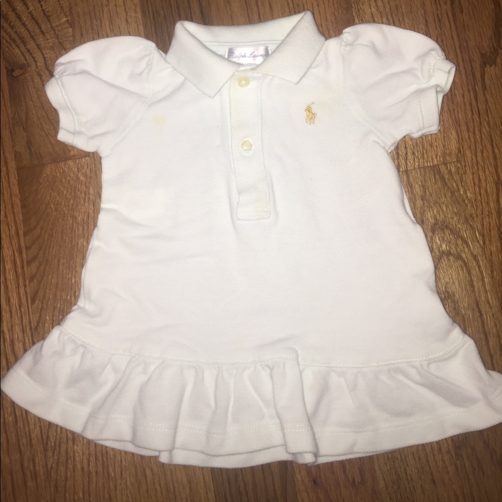Ralph Lauren mint green polo dress