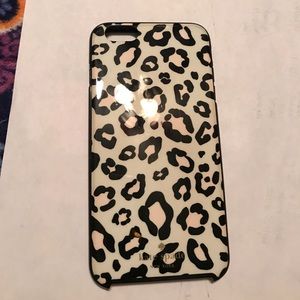 iPhone 6s Plus Kate spade leopard print case