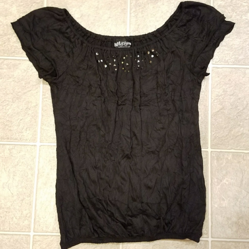 Black Women's Blouse