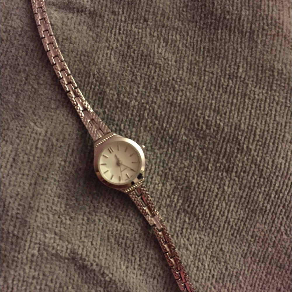 Silver watch