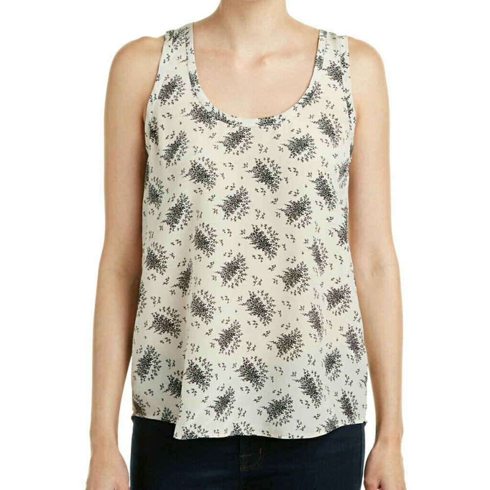 NWT Joie 100% Silk Annabeth Top XS