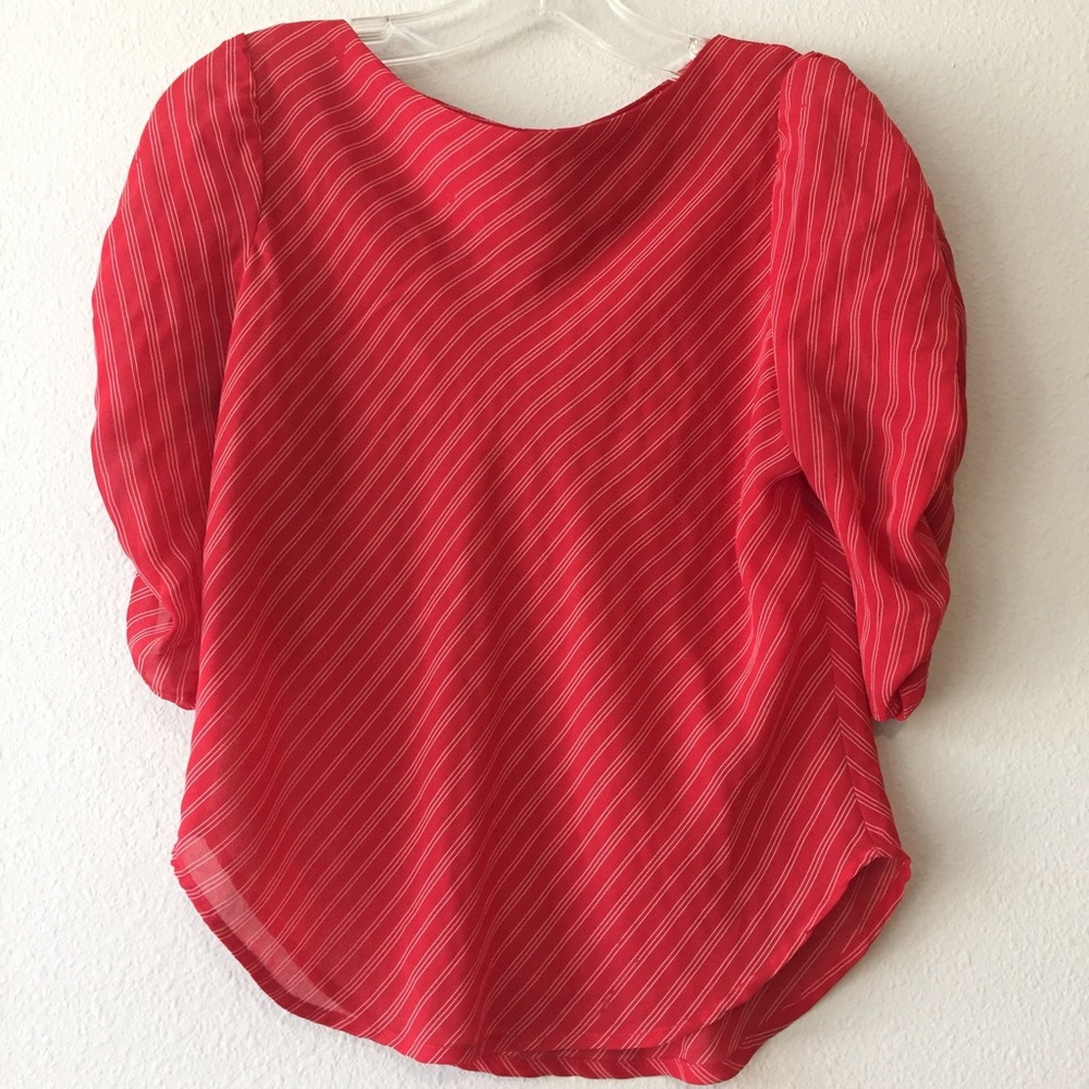 Vintage pinstripe blouse