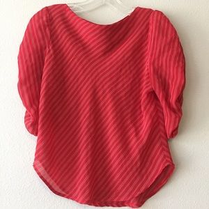 Vintage pinstripe blouse