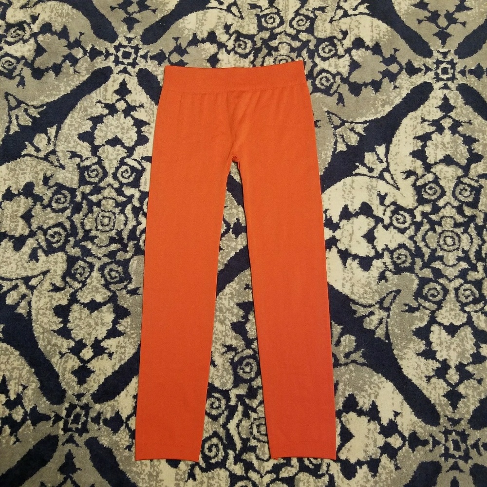 GRIP Collection Orange Leggings S/M Yoga