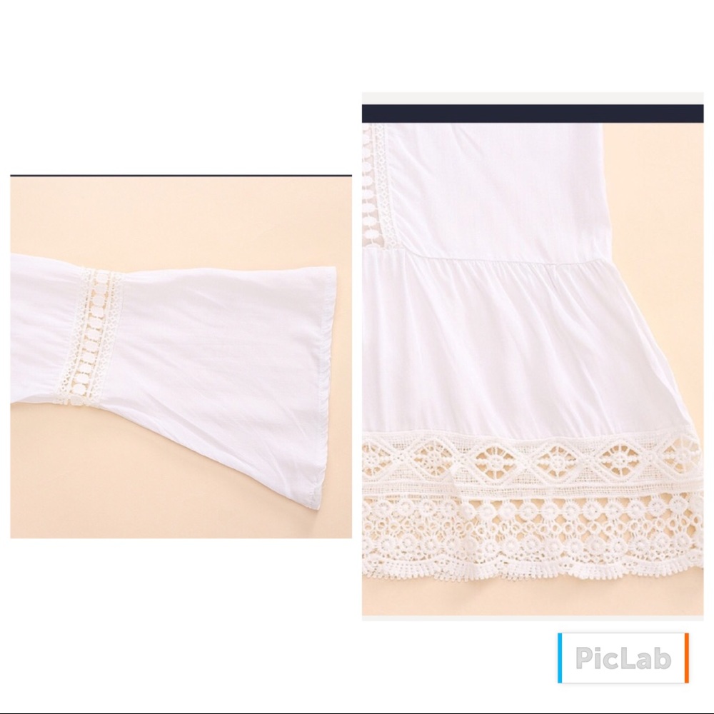 Boho Lace Dress & Top -Adorable  Fun - Picture 5 of 7