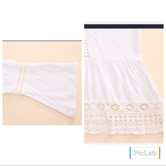 Boho Lace Dress & Top -Adorable  Fun - Picture 5 of 7