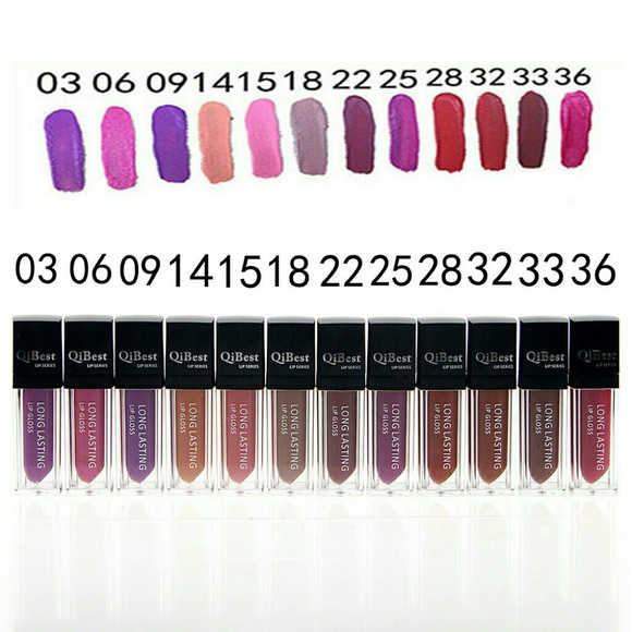 Dark Purple  Lip Matte Gloss #09 - Picture 2 of 3