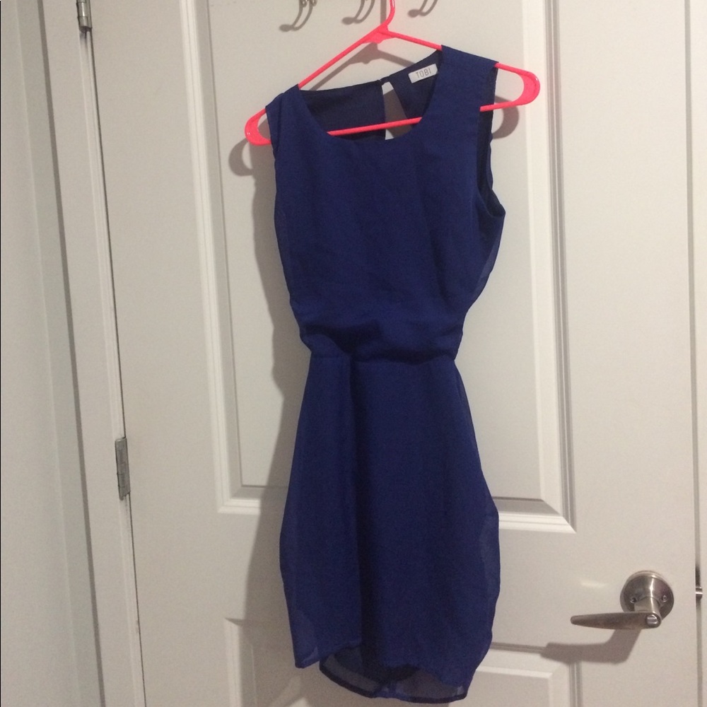 NWT tobi open back dress !