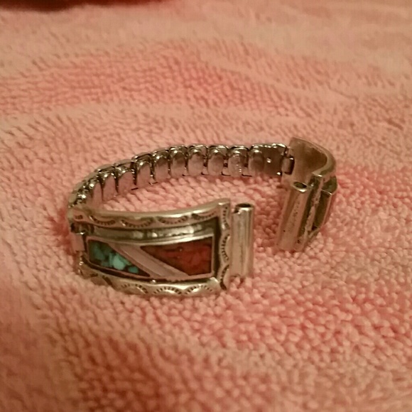Sterling silver designer watch band