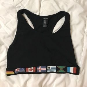 Flags Sports Bra